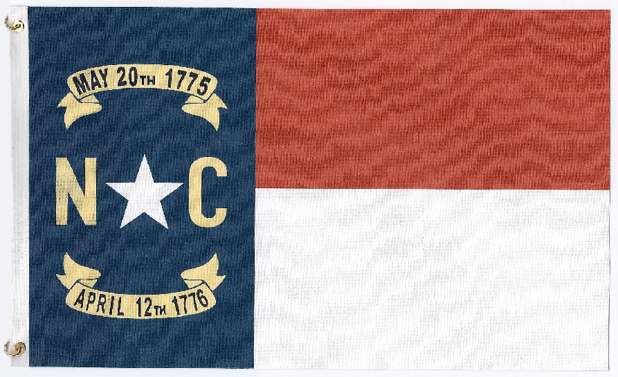 Confederate: CSA North Carolina State Flag 2
