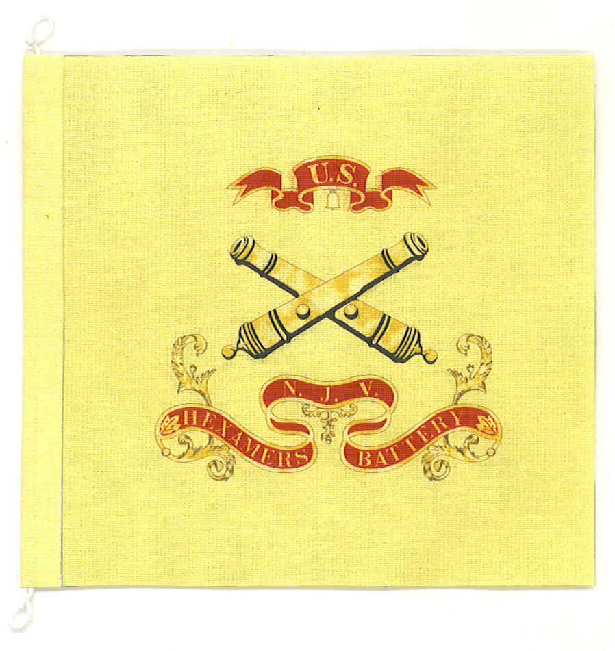 Civil War / Union Hexamer’s NJV Battery Banner