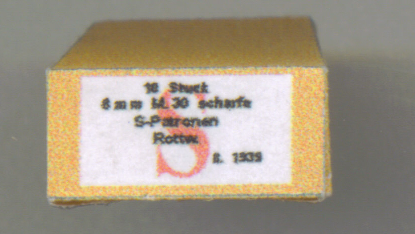 WWII German 8mm Ammo Box