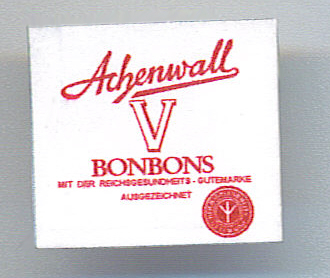 WWII German Achenwall Brand Bon-Bon Packe