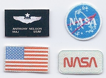 1:6 scale "I Dream of Jeanie" Mjr Anthony Nelson Flt Suit Set