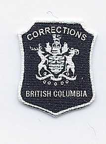 British Columbia Corrections Sleeve Patch
