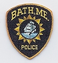 (ME) Bath Police Dept Patch