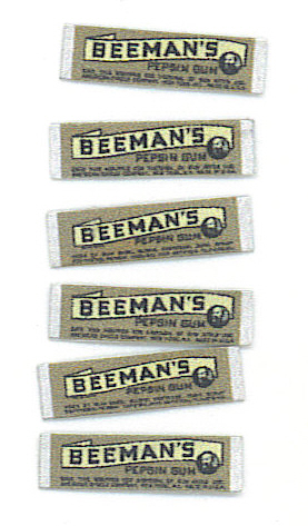WWII US Beeman’s Chewing Gum – 6 sticks