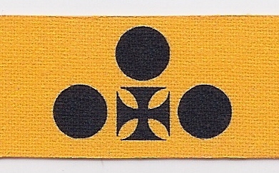 1:6 scale WWII German Blinded Military Personnel Armband