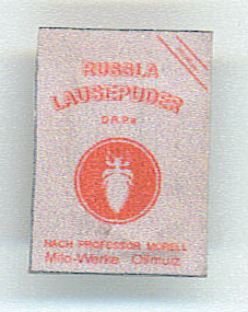 WWII German Russla De-Licing Powder Packet