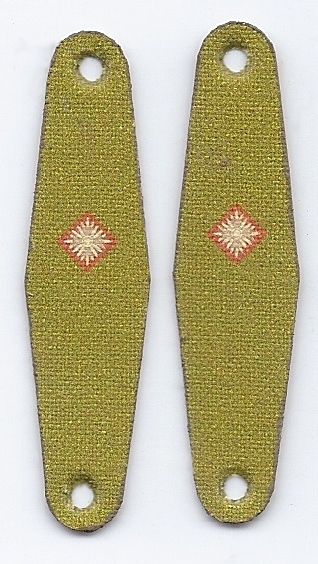WWII British Infantry Shoulder Boards: 2nd Lt
