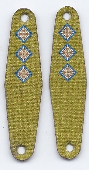 WWII British Royal Engineer Shoulder Boards: Captain