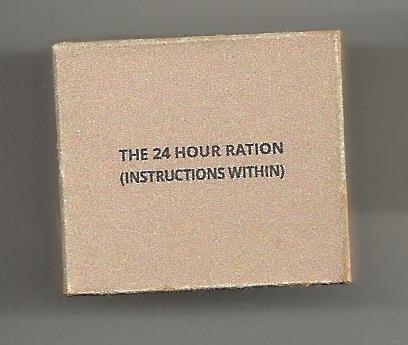 WWII British 24 Hour Ration Box