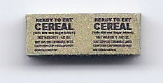 WWII US Ready to Eat Cereal Ration Box