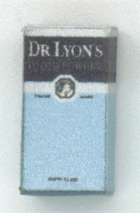 WWII US Dr Lyons Tooth Powder Box