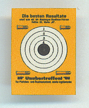 WWII German Target Practice Sheets – set of 5