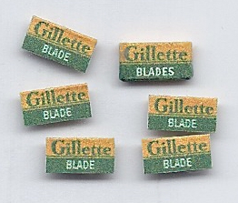 WWII US Gillette Razor Blade Box & Blades