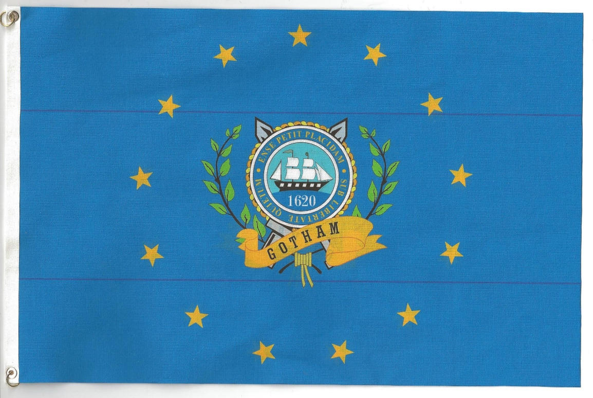 "Batman" Gotham City Flag