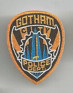 "Batman" Movie Gotham City Police Sleeve Patch