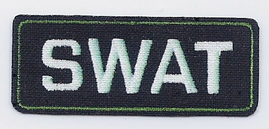 "Batman" Movie Gotham Police SWAT Back Patch