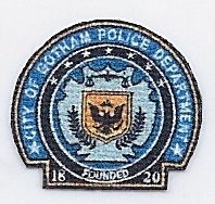"Batman" Movie Gotham Police Dept Patch: Blue
