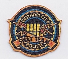 "Batman" Movie Gotham City SWAT Team Patch