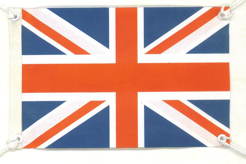 British Hood-Mounted Vehicle Flag
