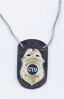 "24" TV Series Jack Bauer CTU Badge