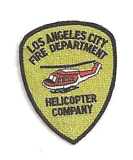 (CA) Los Angeles Fire Dept Helicopter Service Patch