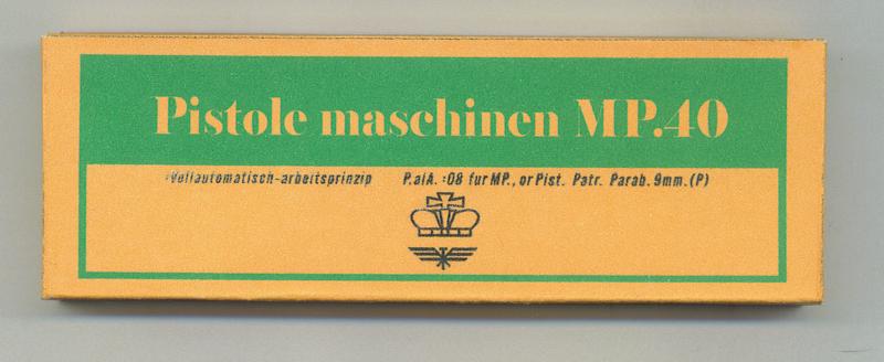 WWII German MP40 Machine Gun Box
