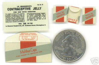 WWII US Malthus Condom Set