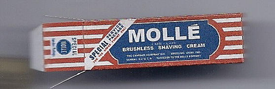 WWII US Molle Shaving Cream Box