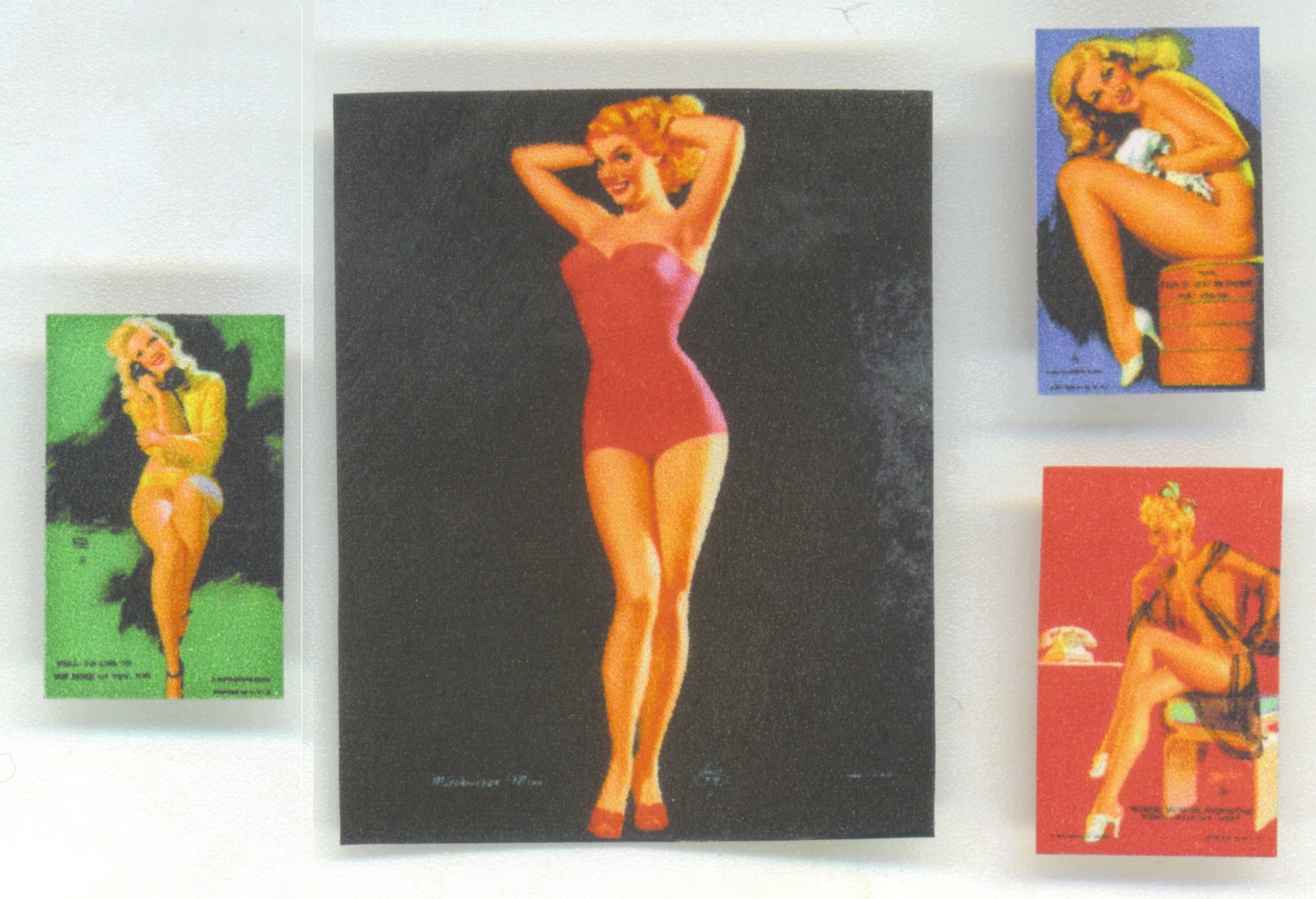 WWII US Pin-Up Poster Set 2