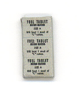 WWII US Ration Heating Fuel Tablet Box