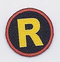 "Batman" 1960’s TV Show Robin Breast Emblem Patch: Typ