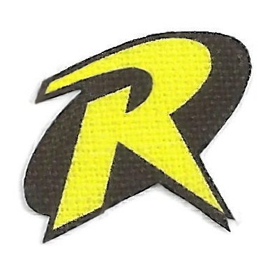"Batman" Comic Book Robin Breast Emblem Patch