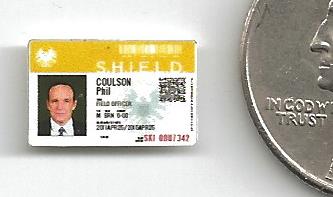 "Agents of S.H.I.E.L.D" TV Series Agent ID Card