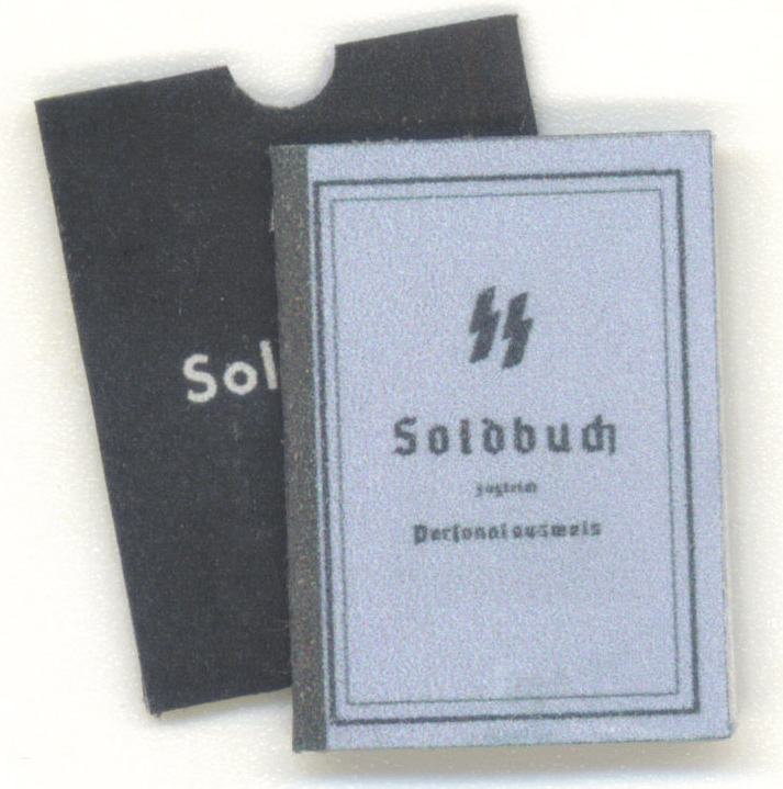WWII German SS Soldbuch with Jacket