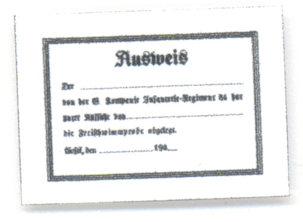WWII German Soldier’s Pass (set of 3)