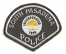 (CA) South Pasadena Police Dept Patch