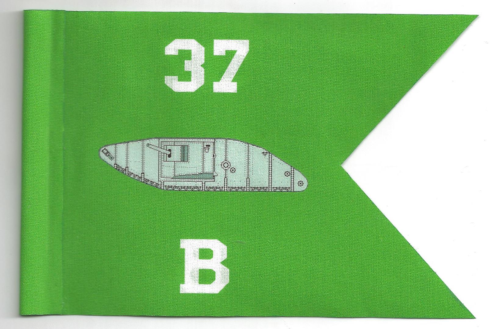 WWII US Army 5th Armored Div, 37th Tank Bt, Co B Gui
