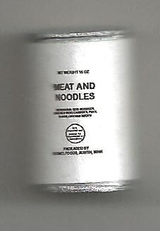 WWII US Meat and Noodles Can