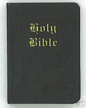 WWII US Pastor’s Bible
