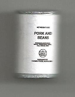 WWII US Pork and Beans Can