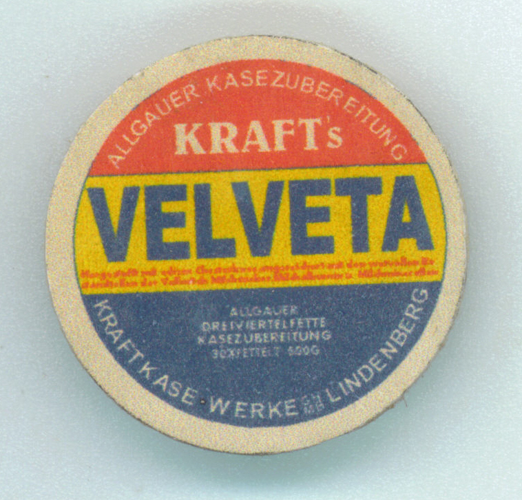 WWII German Velveta Cheese Ration