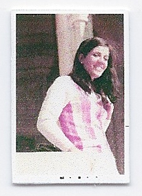 Vietnam era Sweetheart Photo – full color/brunette