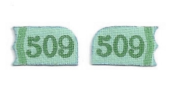 WWI French 509th Regiment of Tank Collar Tab