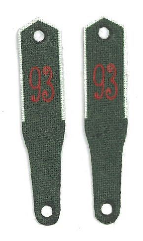 WWI German Anhaltinische Inf Rgmt Nr 93 SBs: Enlisted