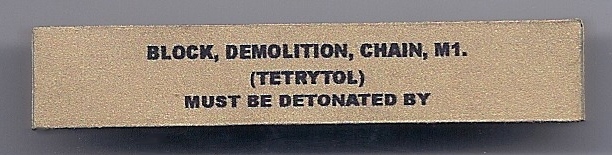 WWII US Army Corps of Engineers M1 Chain Demolition Bl