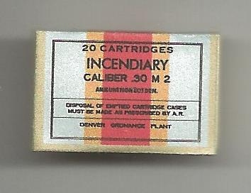 .30 Caliber Incendiary Ammo Box