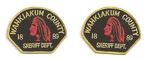 Wahkiakum County (WA) Sheriff Dept Sleeve Patch