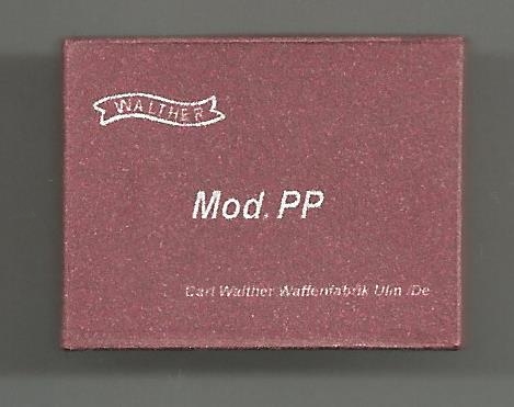 WWII German Walther PPk Pistol Box
