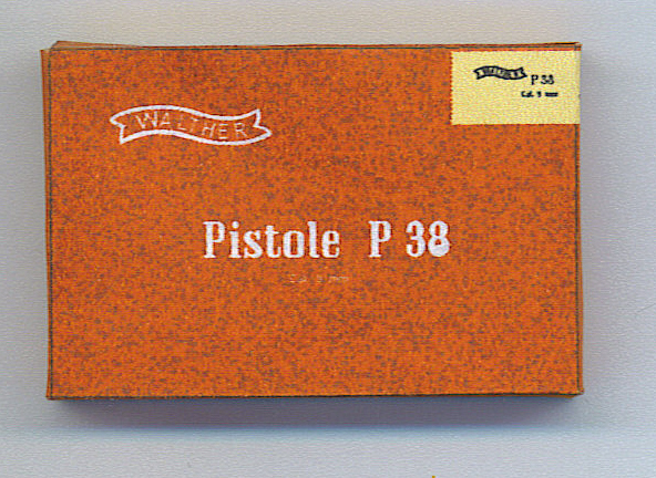 WWII German Walther P38 Pistol Box