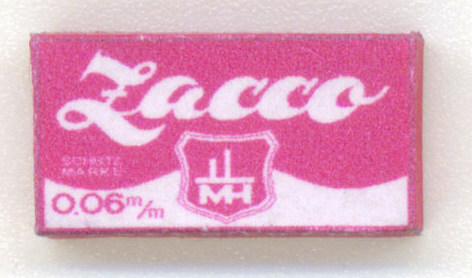 WWII German Zacco Razor Blade Box
